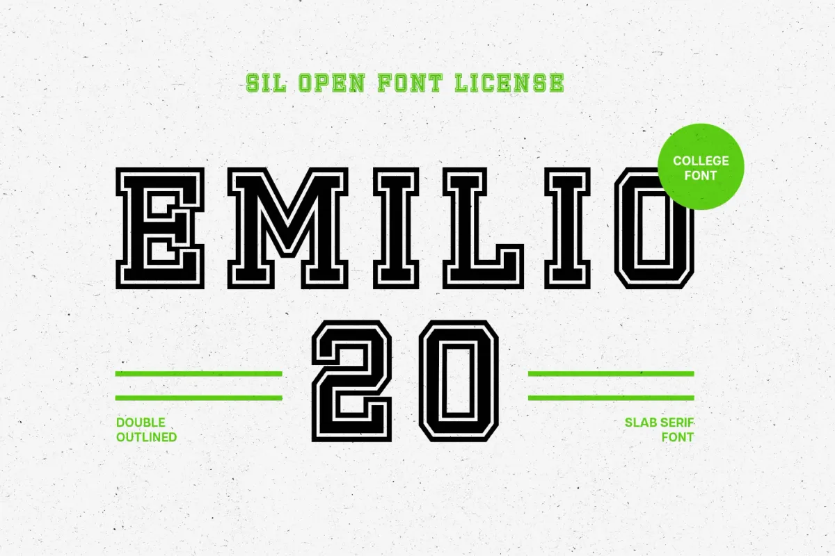 Emilio 20 Font