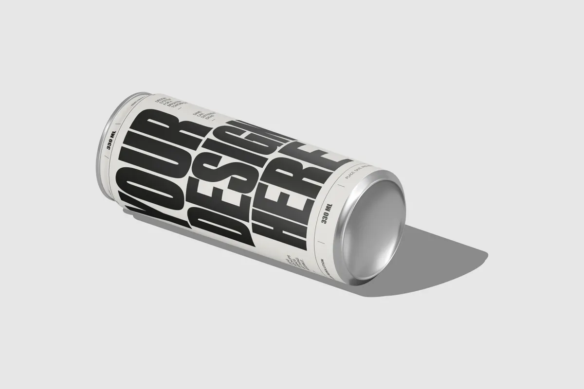 330ml Can Mockups