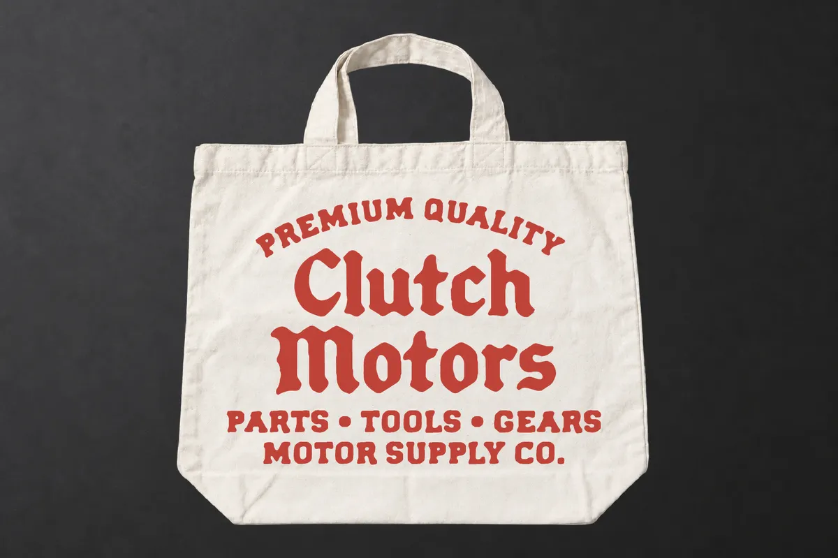 Forge Garage - Vintage Blackletter Font Duo