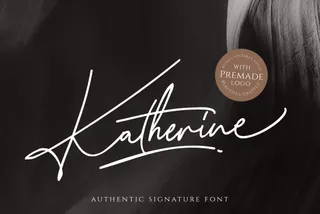 Katherine Signature Font