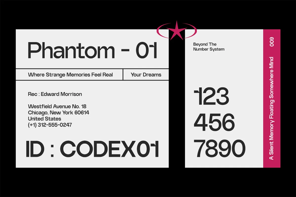 GC Rupture - Modern Inktrap Sans Serif Family