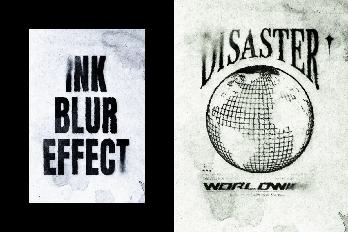 Inked Text Effect