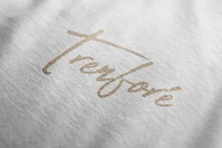 Exquisite Fabric Logo Mockup