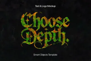 Rust Metal Text Effect