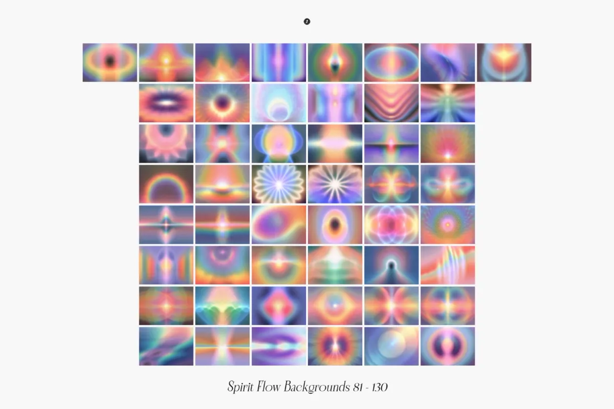 Spirit Flow - Halftone Gradient Backgrounds
