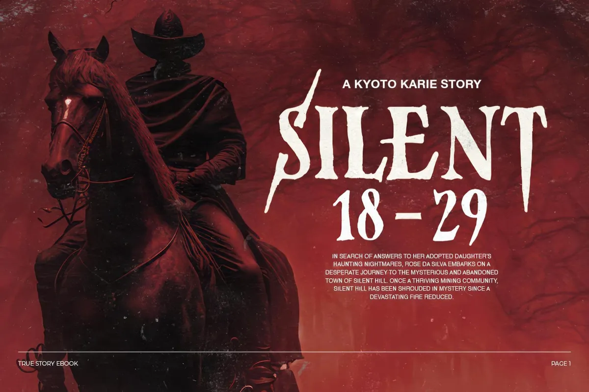 Dark Whisper — Serif Horror Font