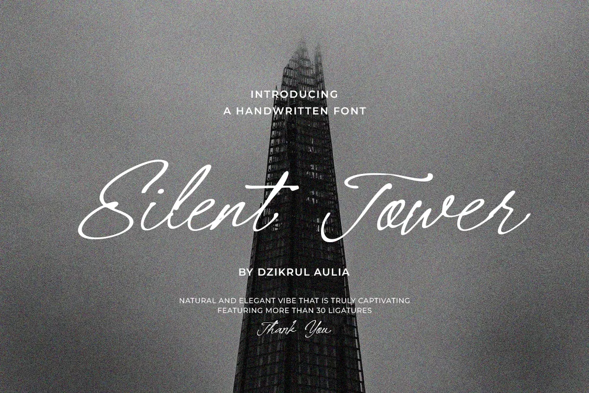 Silent Tower Font