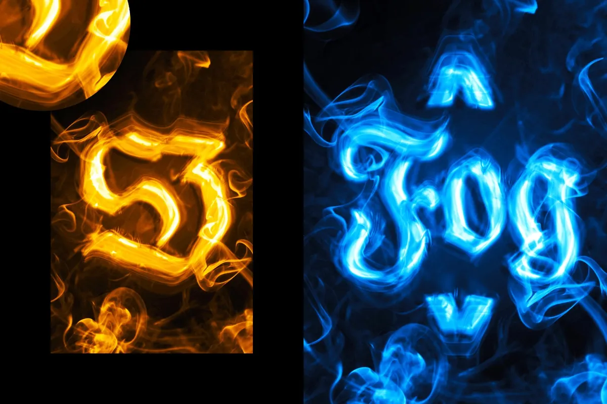 Foggy Smoke Text Effect