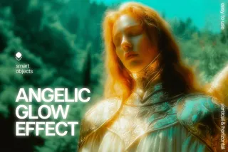 Angelic Glow Photo Effect