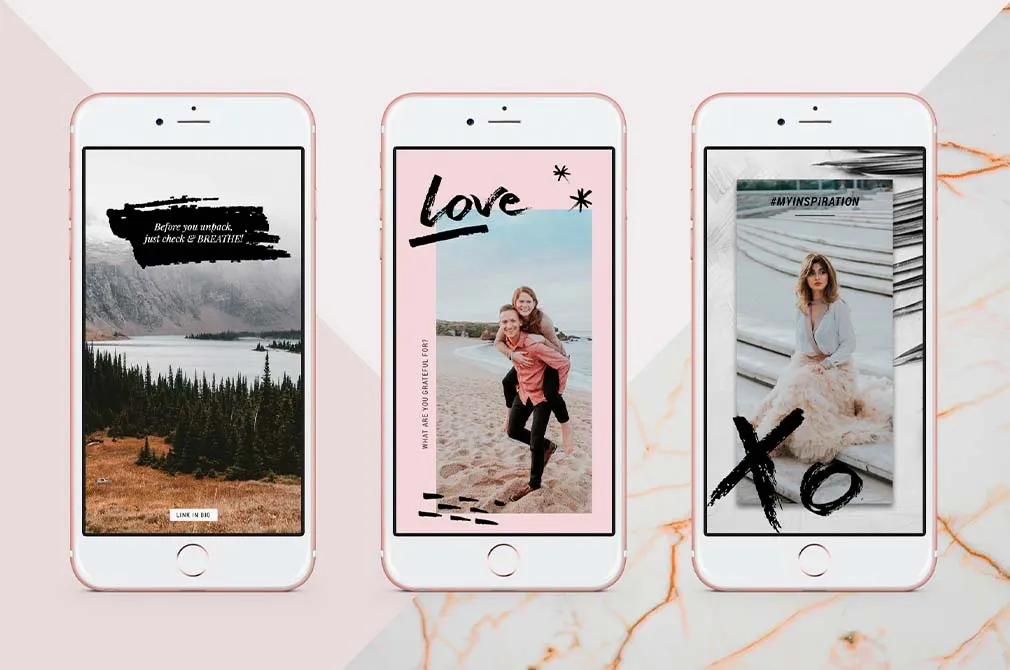 CANVA Instagram Hand-Drawn Stories