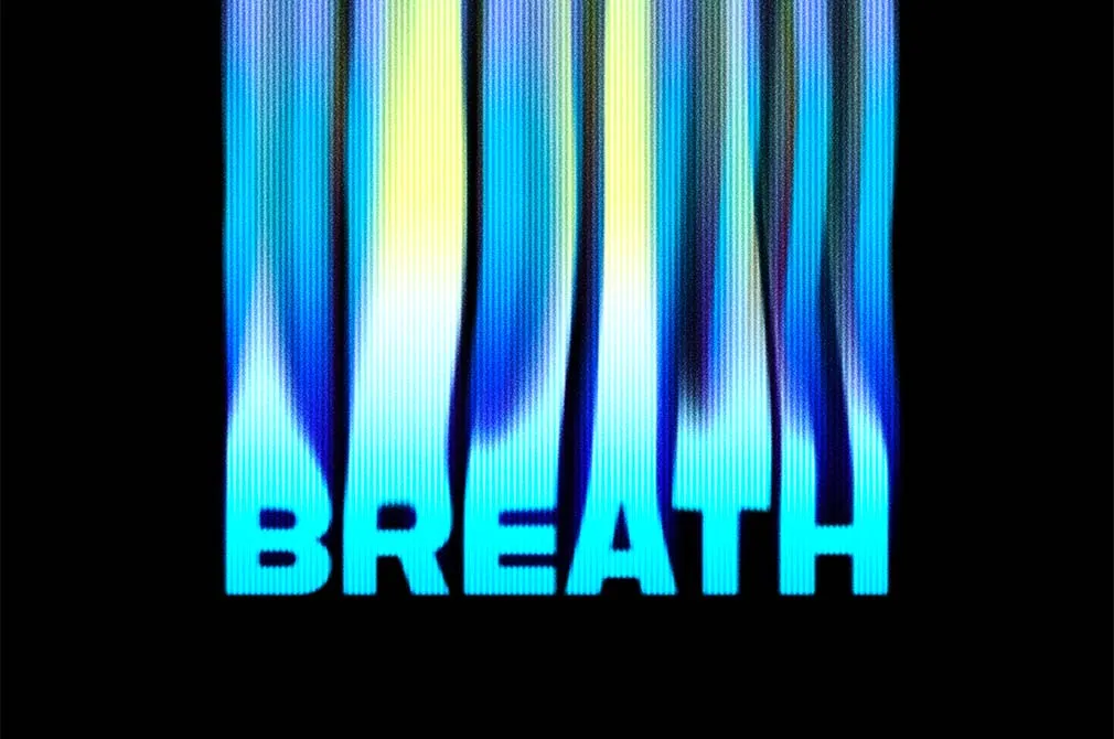 Smeared Liquid Melting Text Effect