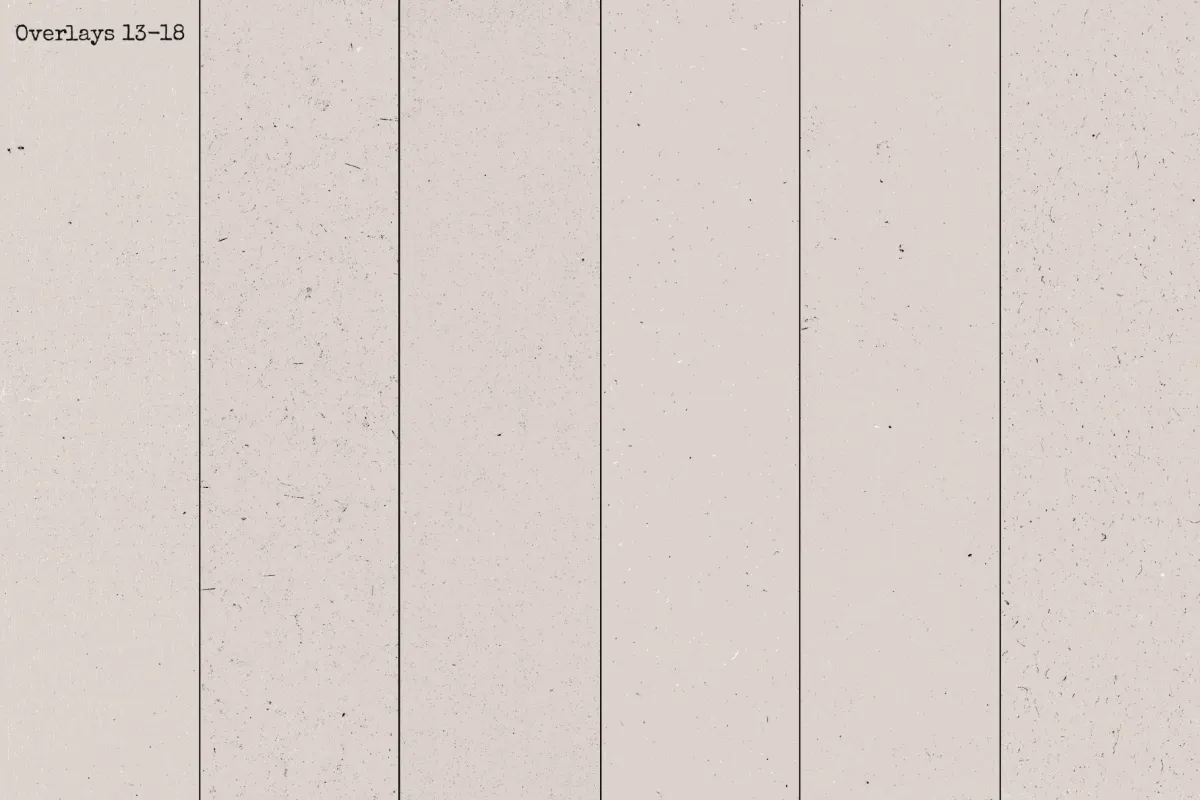 Paper Speckle Overlays