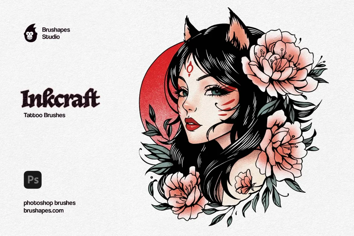 Tattoo Art Photoshop Brushes