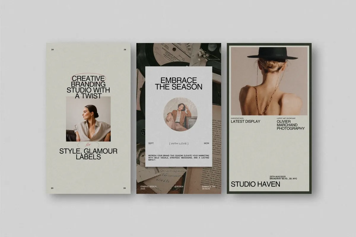 ZAVI Instagram Post & Story Templates for Canva Vol.2