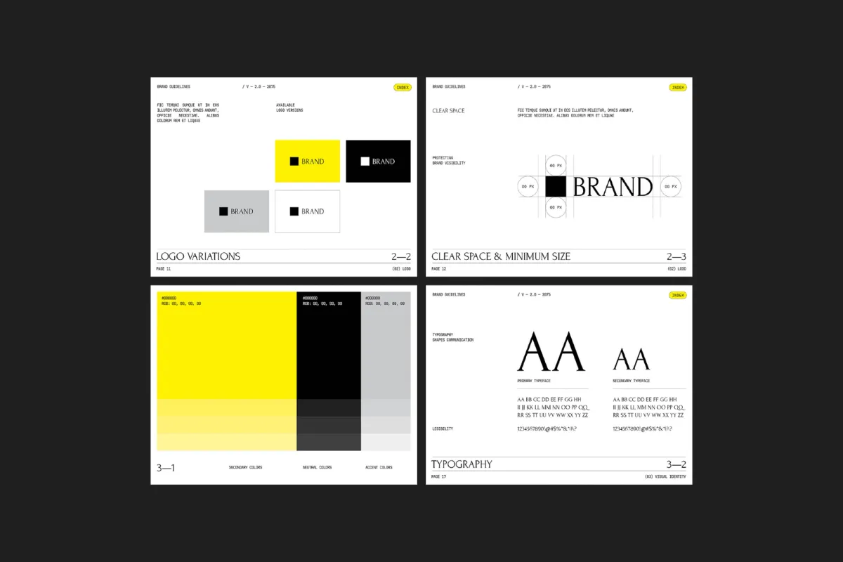 Luura - Brand Identity Guidelines Figma Template