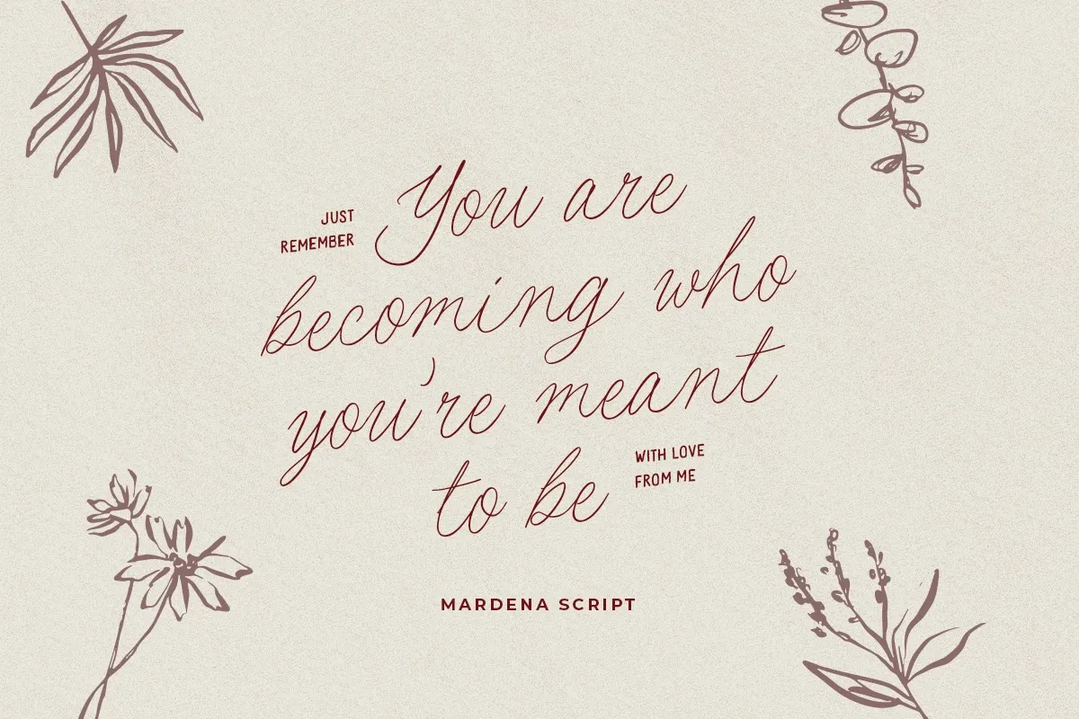 Mardena - Casual Handwritten Script