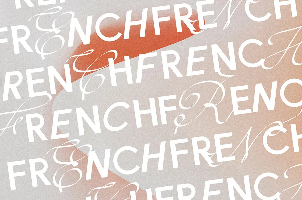 French Lovers: Sans & Script Duo
