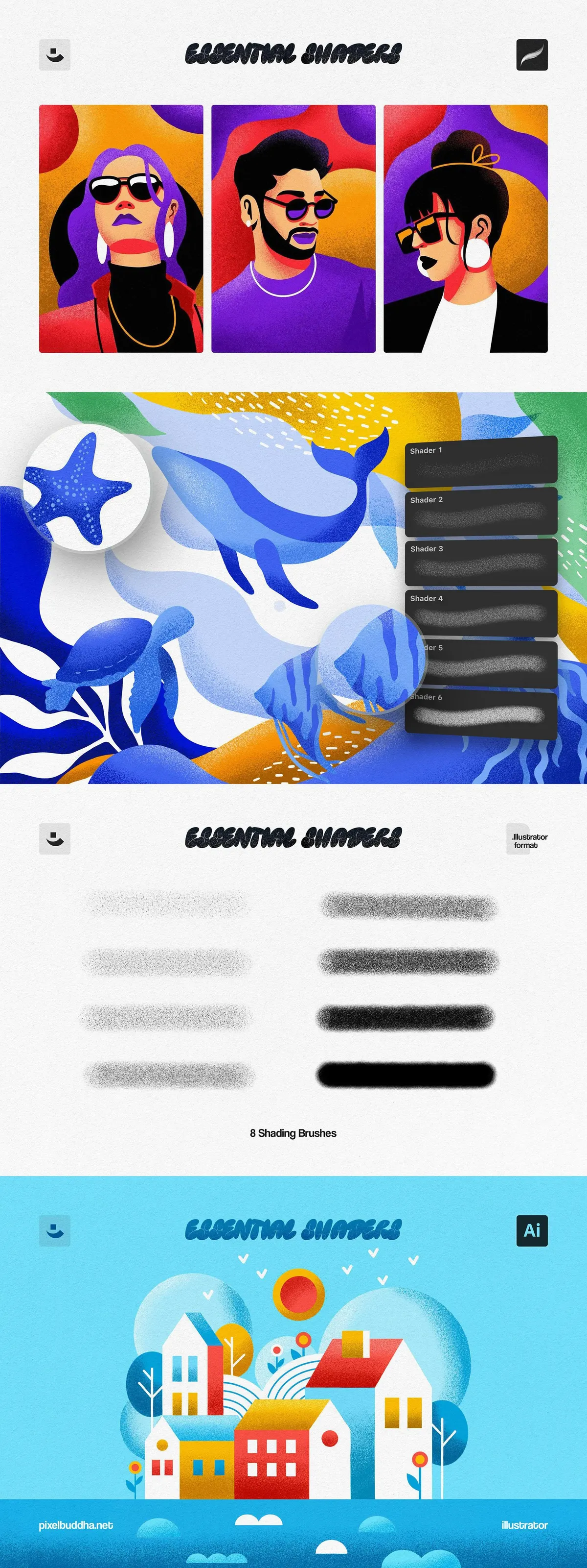 25-in-1 Procreate Brushes Bundle