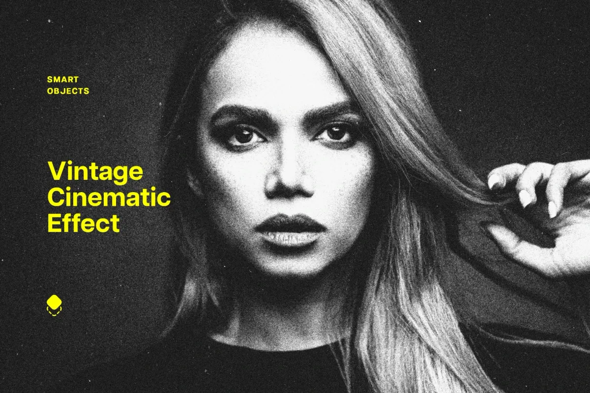Vintage Cinematic Photo Effect