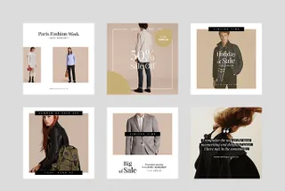 Sienna Fashion Social Media Kit