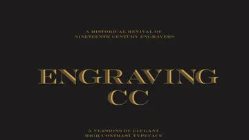 Engraving CC Font Family