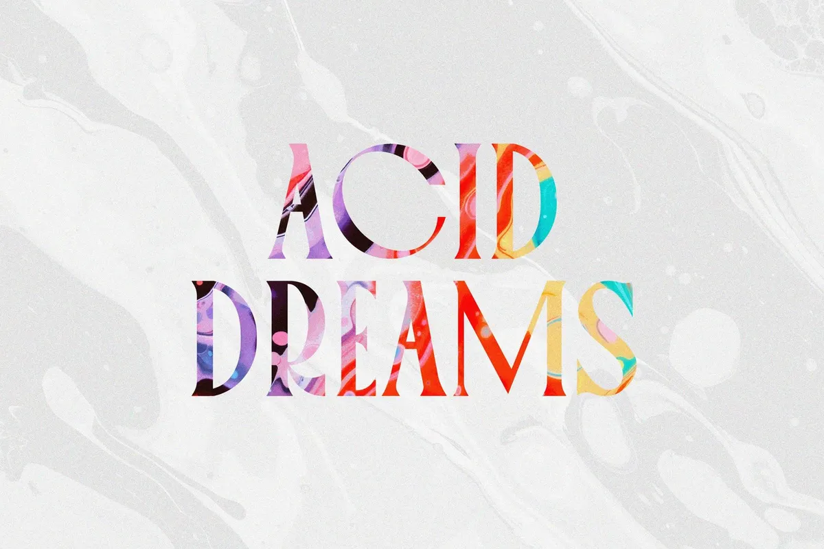 Abstract Liquid Ink Backgrounds