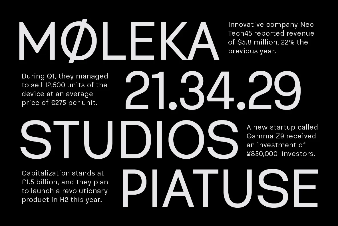 Sinteca - Clean Sans Serif Font