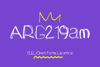 ARG219am Scribble Font