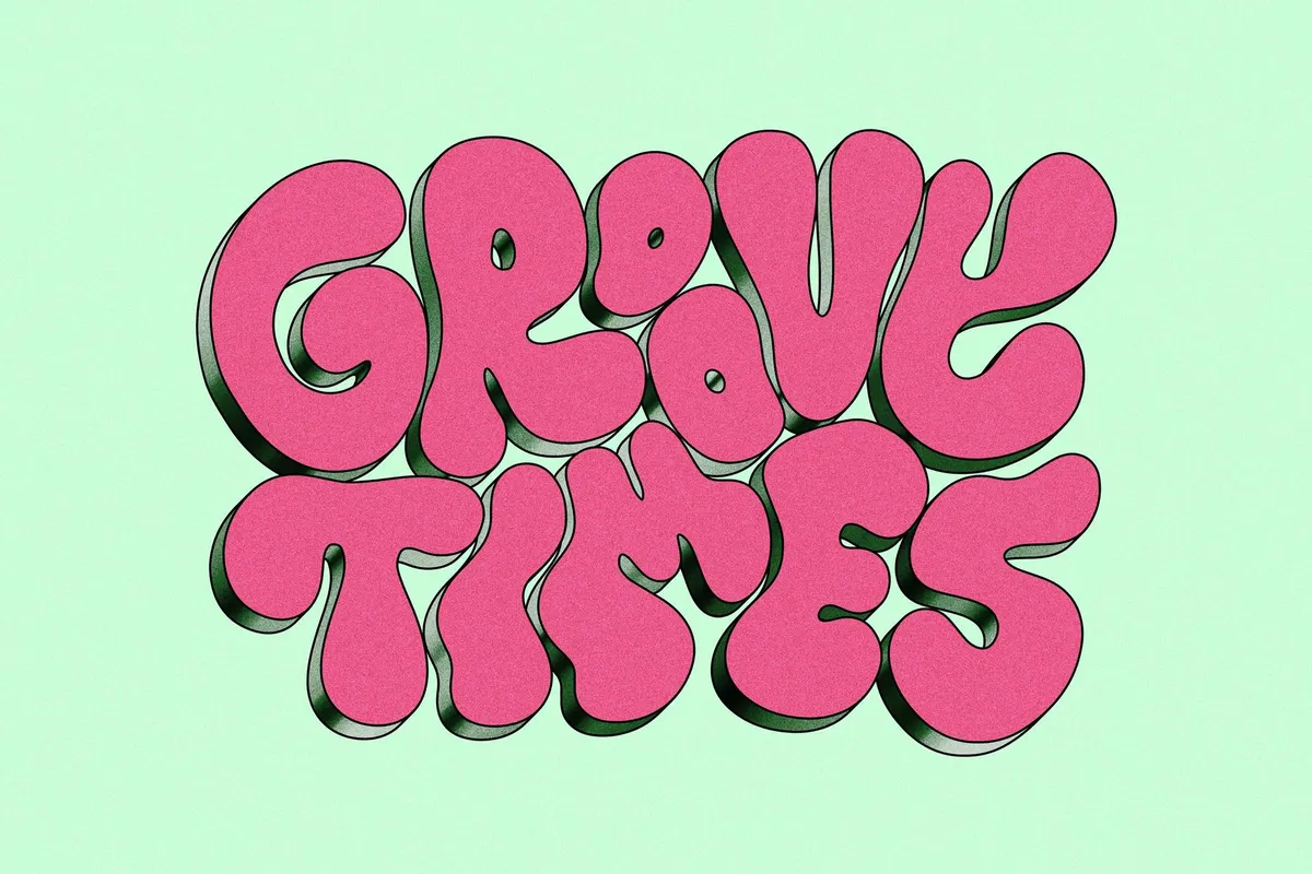 3D Retro Text & Logo Effect