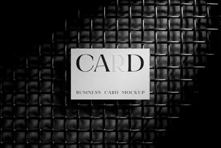 Urban Business Card Mockup