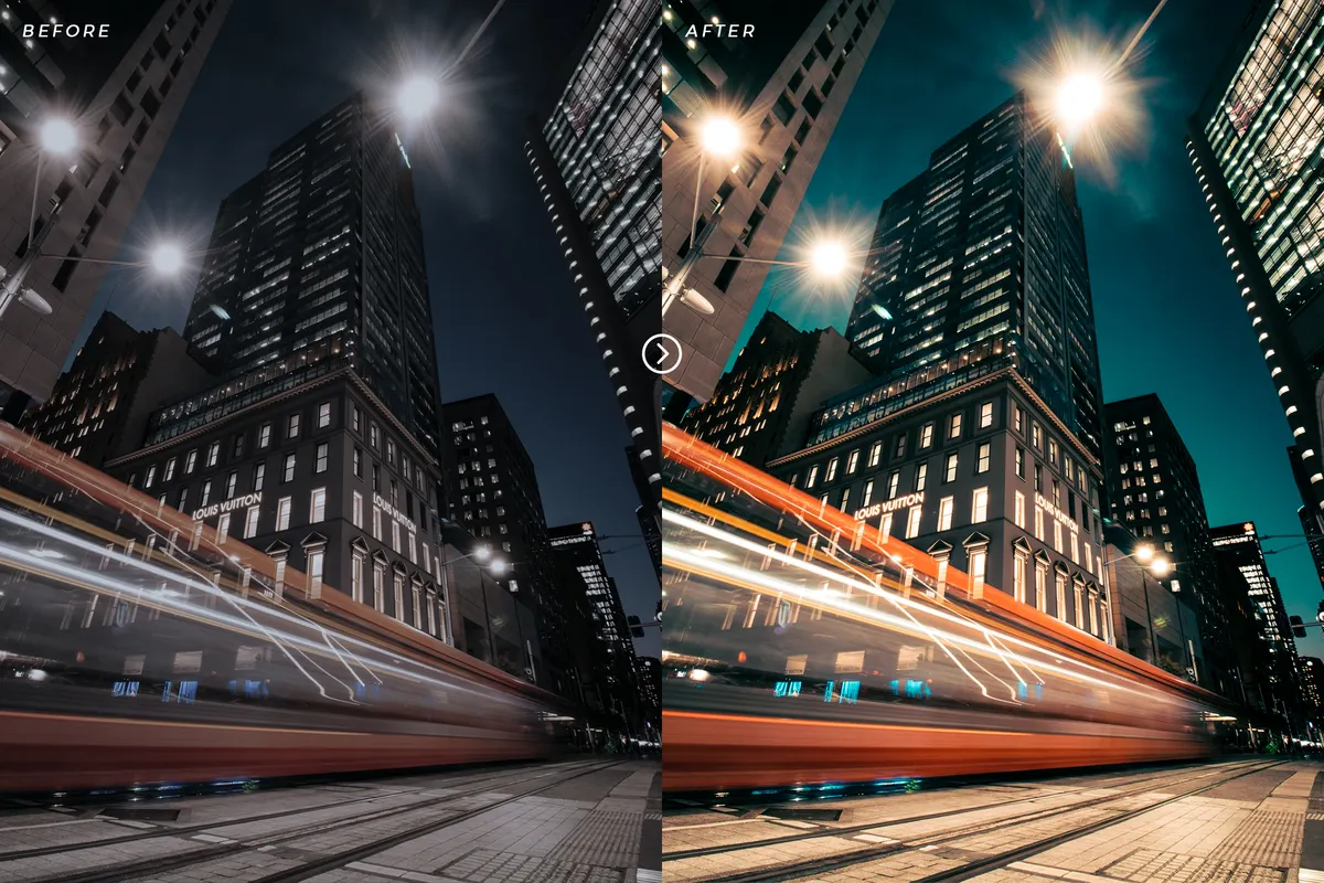 City Light Lightroom Presets