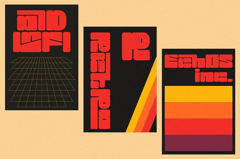 Gokil — Retro Display Font