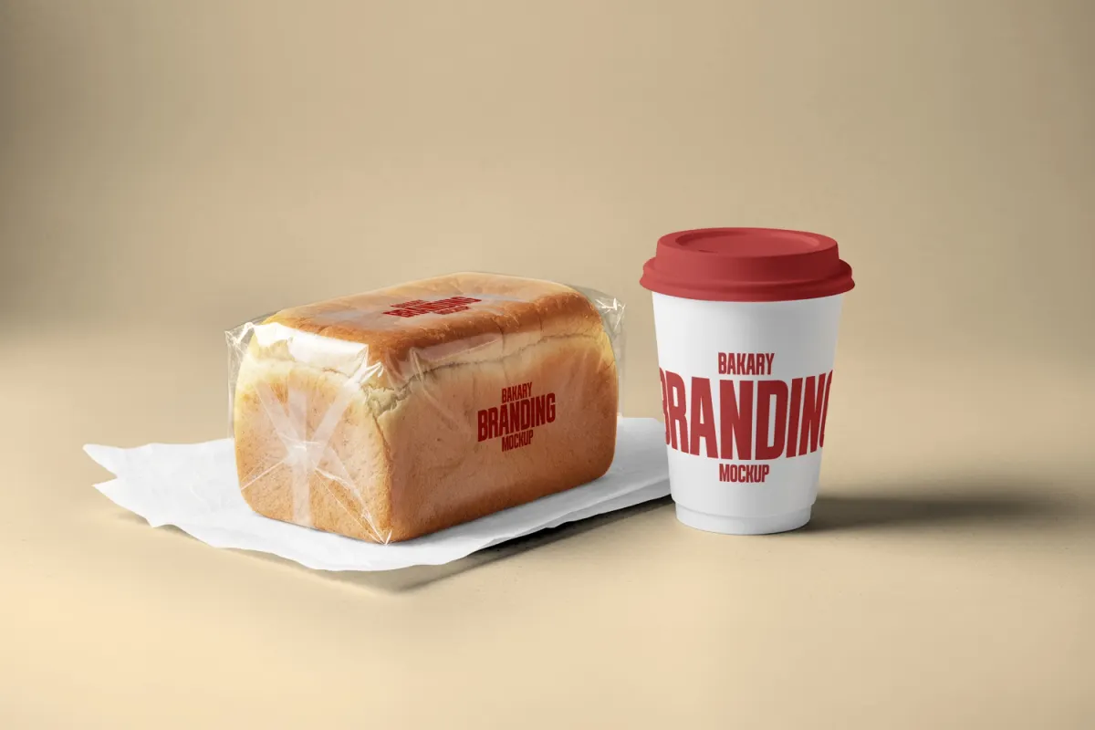 Bakery Branding and Packaging Mockup