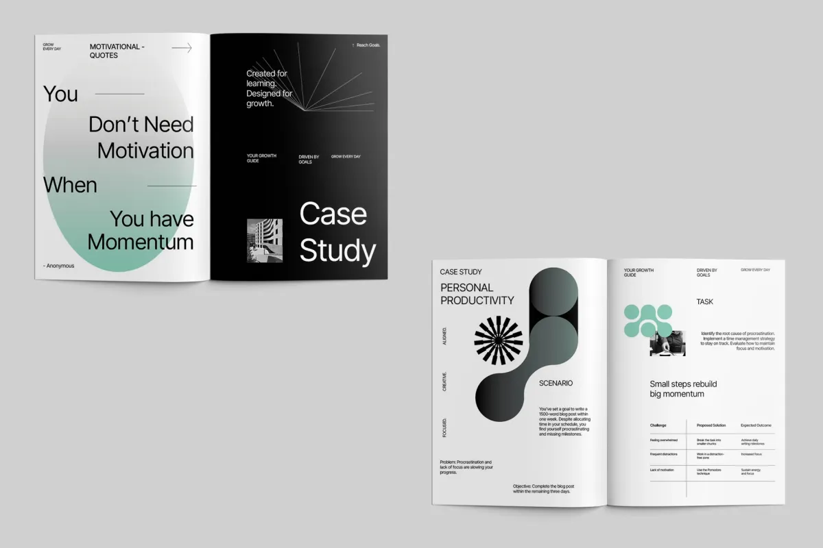 Canva Template - Creative Course Workbook