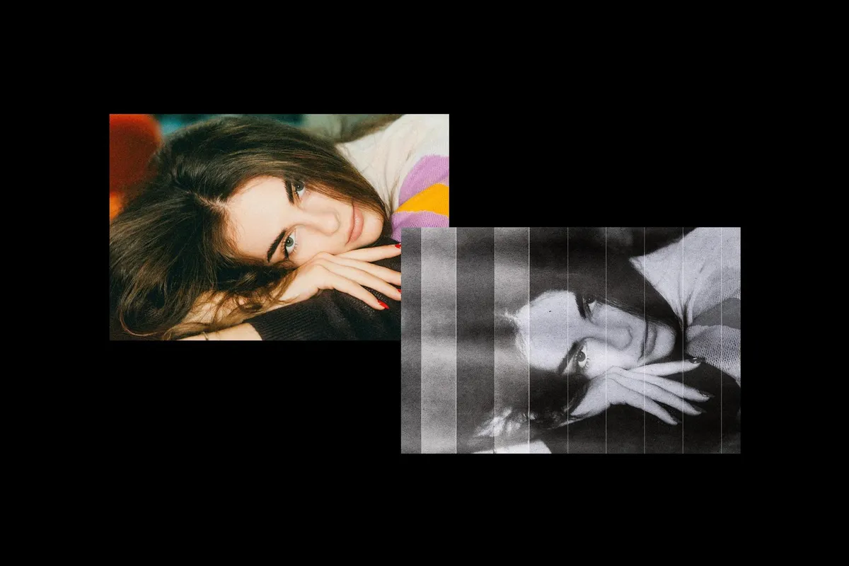 Monochrome Copy Photo Effect