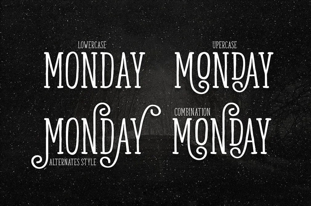 Devious Typeface
