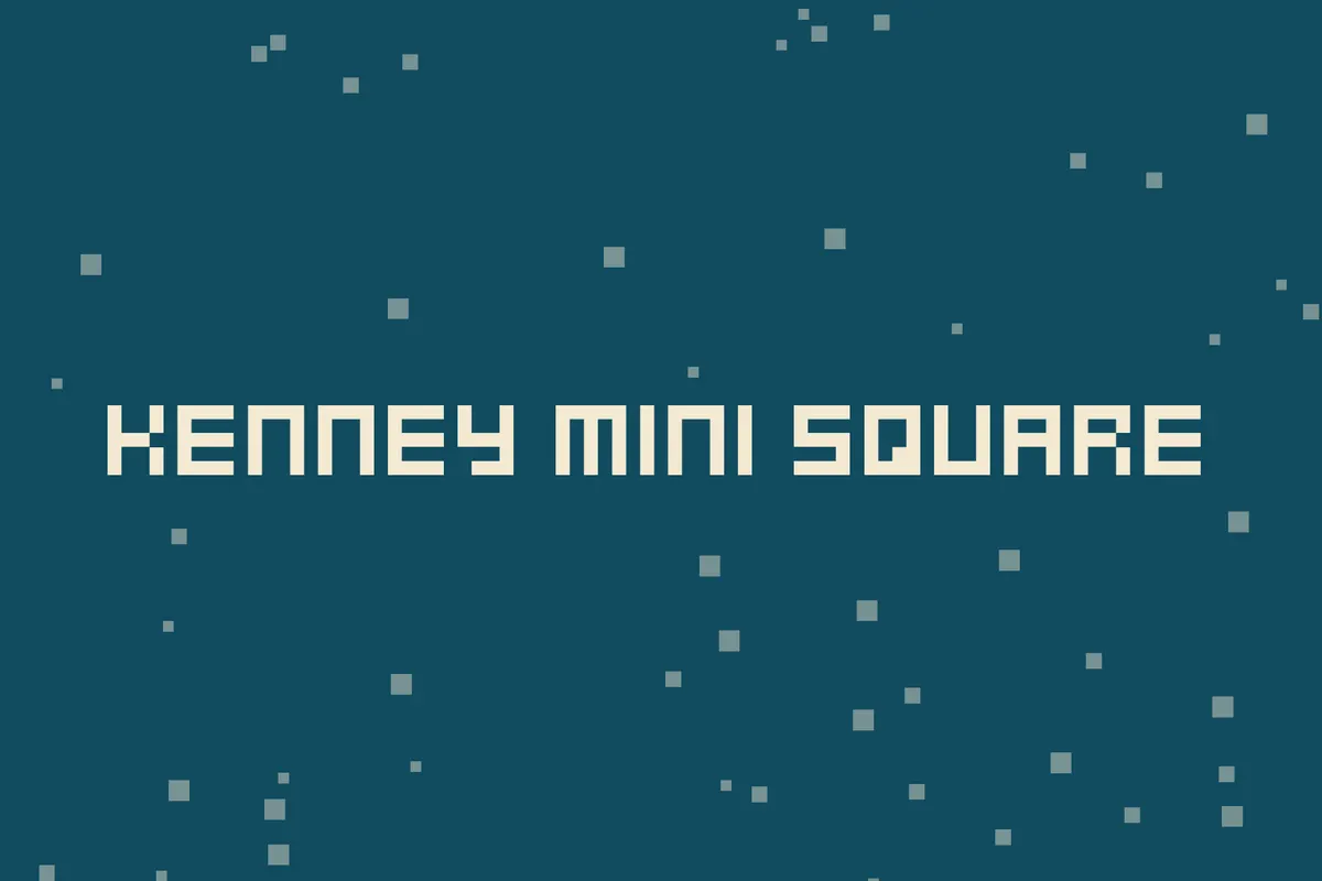 Kenney Mini Square Font Family