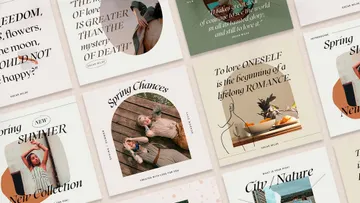#InstaWriter — Canva Post Templates
