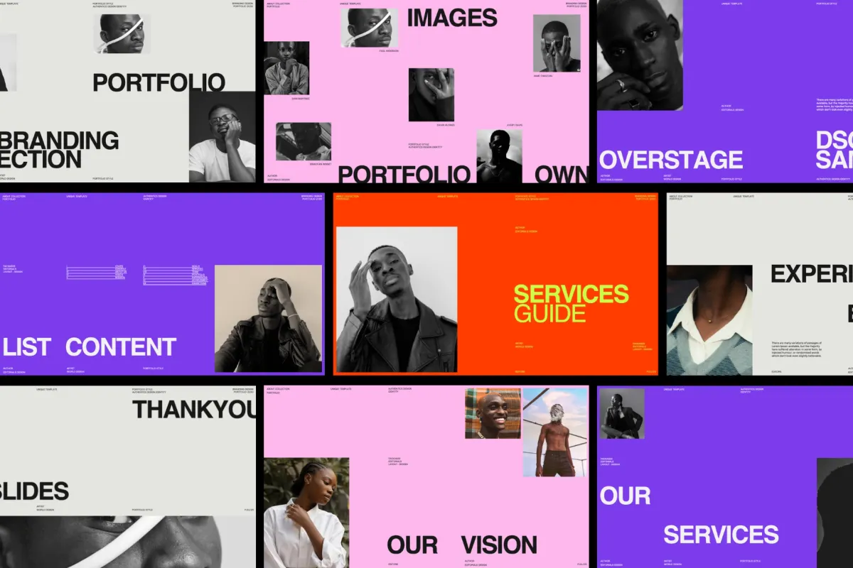 PowerPoint Presentation Template - Services Guide