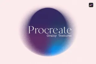 Grainy Stamp Procreate Brushes