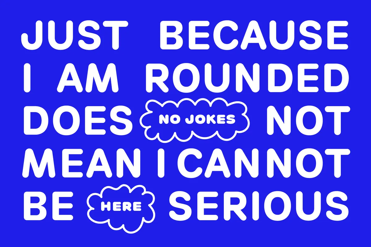 Phluff - Rounded Sans Variable Family