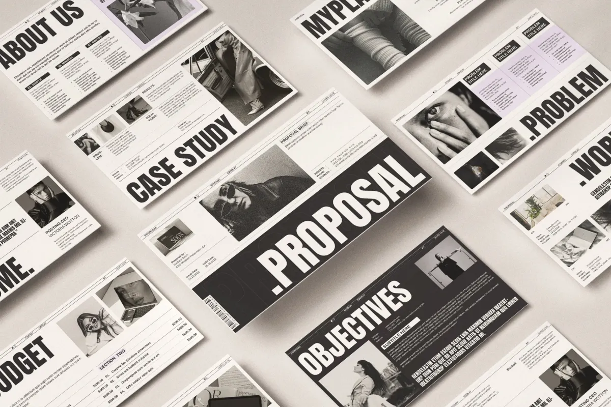 Proposal Presentation Template