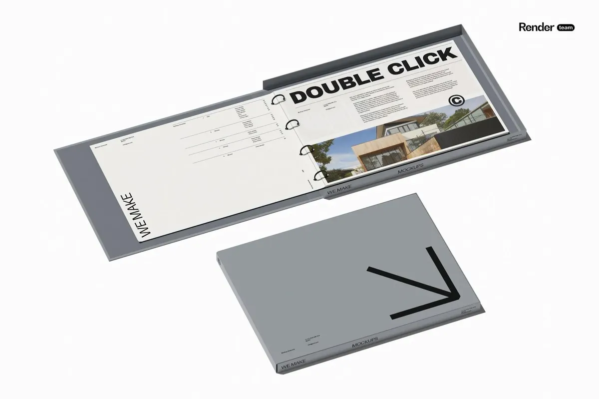 Binder Mockup Set