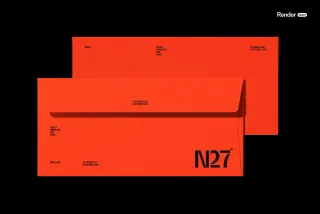 Paper Envelope Mockup