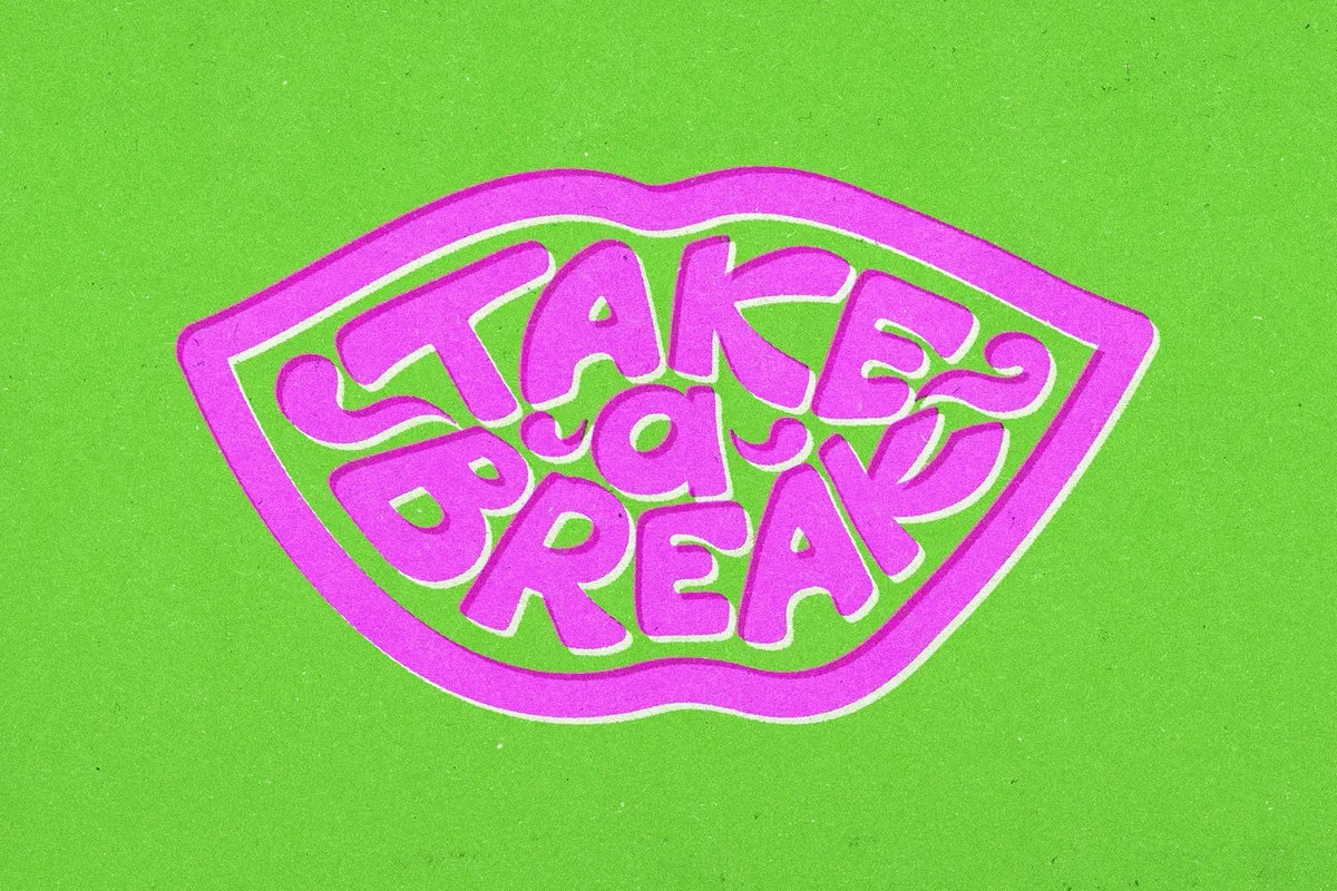 Vintage Riso Text & Logo Effect