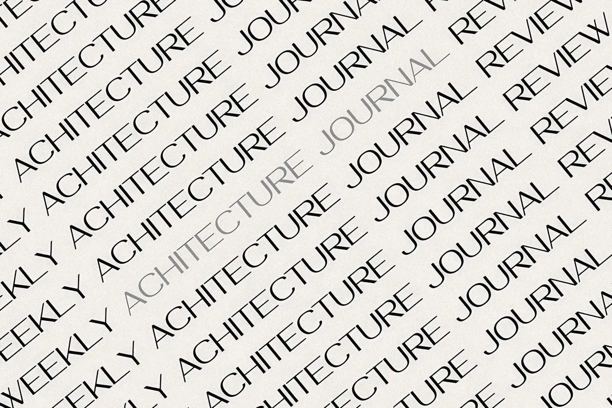 Modamode – Architecture Typeface