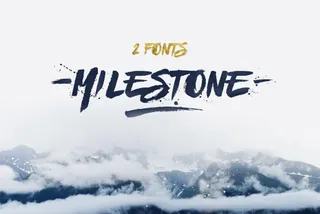 Milestone Font Duo