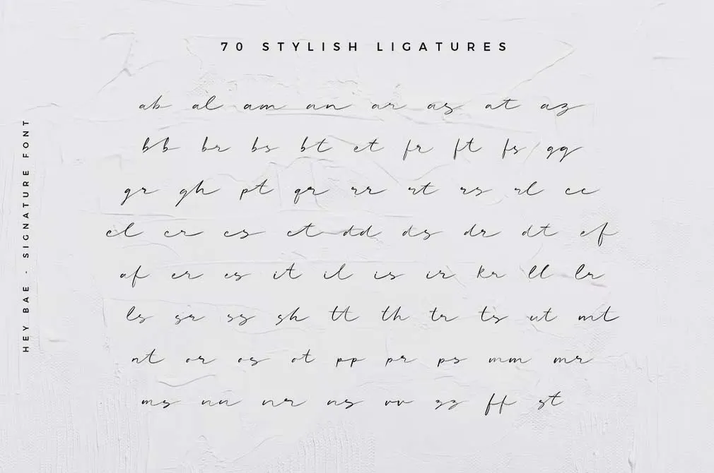 Hey Bae — Signature Script
