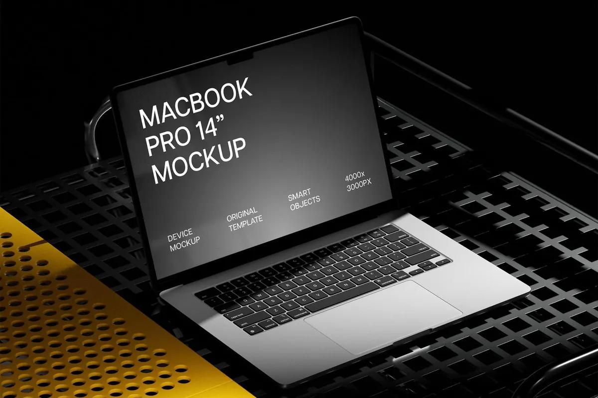 Macbook Pro 14" Mockups