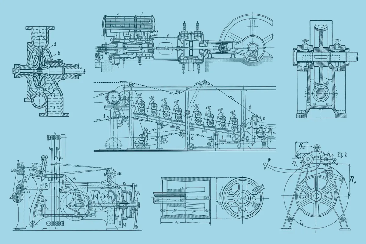 Vintage Blueprints Collection